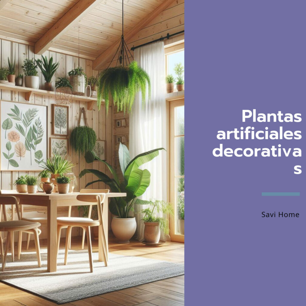Plantas artificiales decorativas